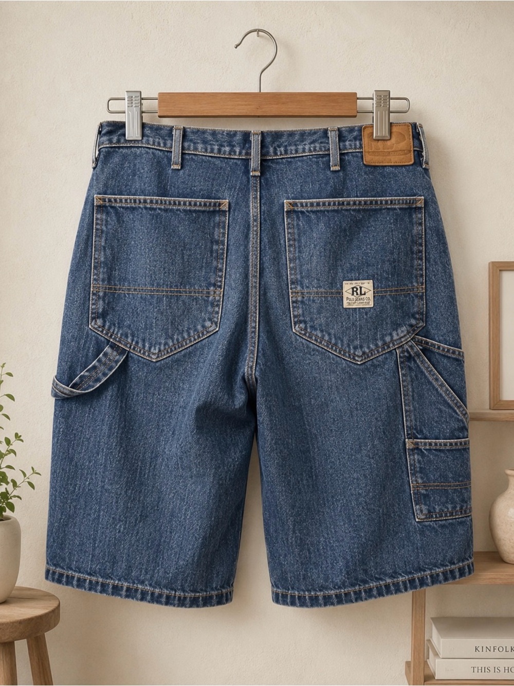 Ralph Lauren 34 X14 classic carpenter jean shorts